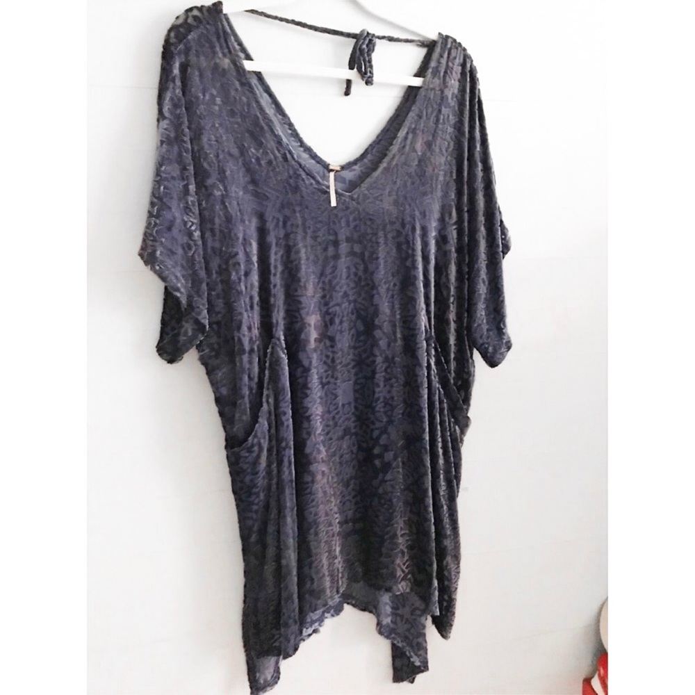 Free people velvet tunic